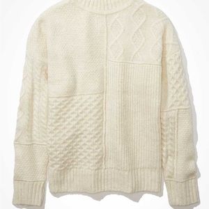 🦅 Soft and Cozy Mixed Stitch Sweater